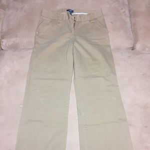 Sarah Jessica Parker brand khaki pants.